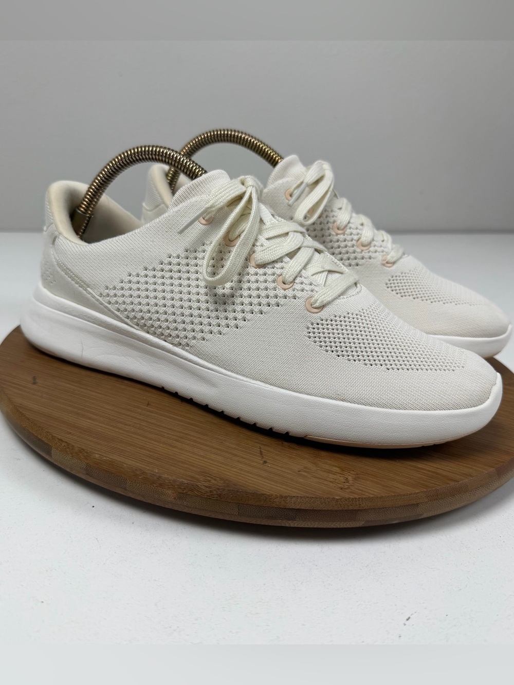 Kizik Lima Men’s Casual Knit Hands-Free Sneakers - Neutral Cream